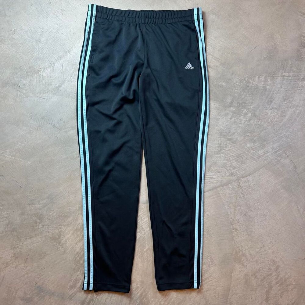 Adidas Men's Black and Navy Joggers-tracksuits